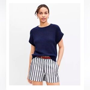 Loft wedge sweater tee